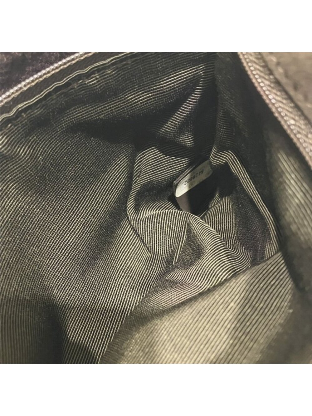 ★SOLD★ Chanel CC Logo Shearling Clutch - Picture 8 of 9